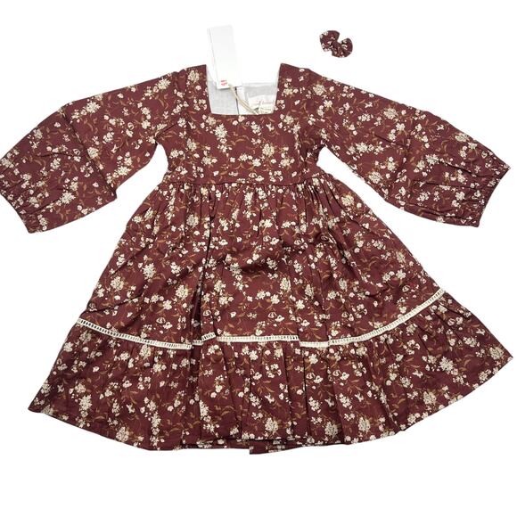 NWT Well Dressed Wolf Fall Floral Julia Dress - Picture 1 of 10